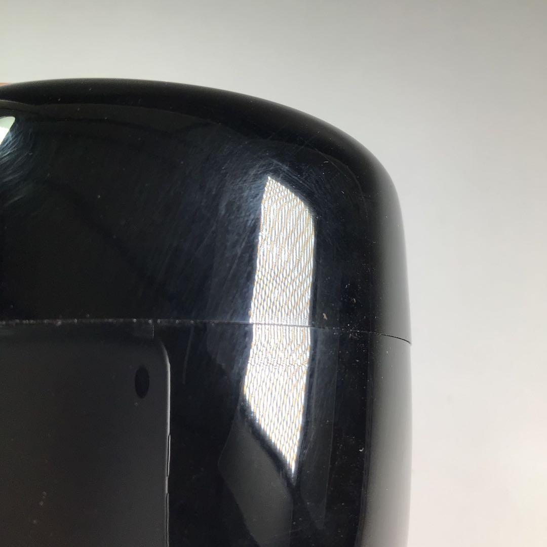 Ｐ８０６　棗　『荒井喜峰作』『黒漆塗』『扇面蒔絵』『利休棗』　共箱　茶道具