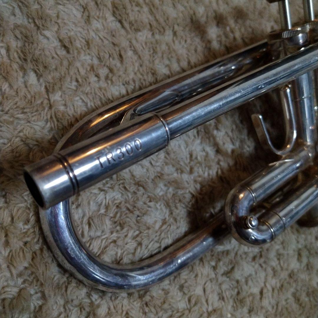 Bach トランペット TR300 音鳴りok キズ、一部凹みあり