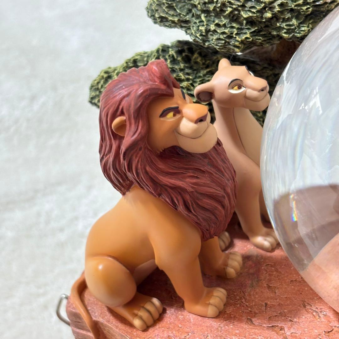 【ほぼ新品】ディズニー スノードーム オルゴール ライオンキング