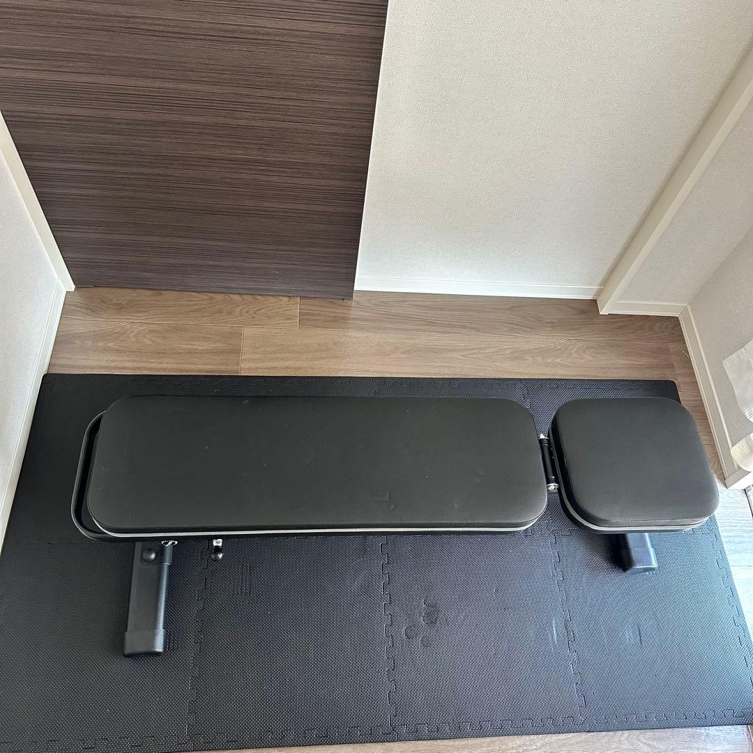 トレーニングベンチ LE-B80+iROTEC可変式ダンベル+マット