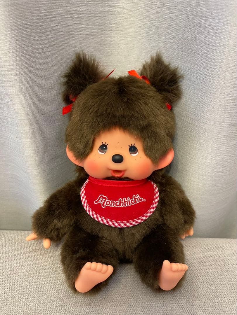 モンチッチ プレミアムスタンダード M ブラウン 女1体座り