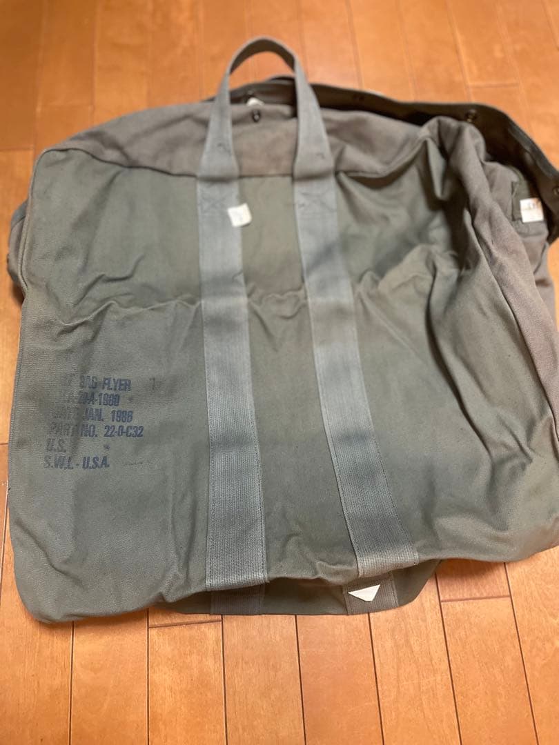 フライヤーズキットバッグ　実物 USED 米軍 U.S.A.F.  大容量