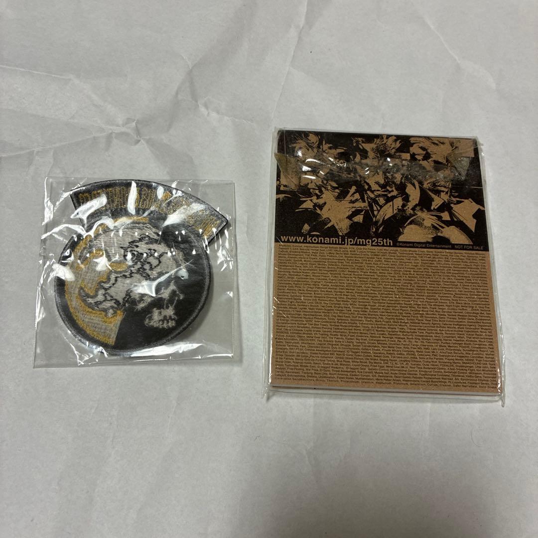 L GEAR SOLID ワッペン　特典メモ帳　風雲新選組