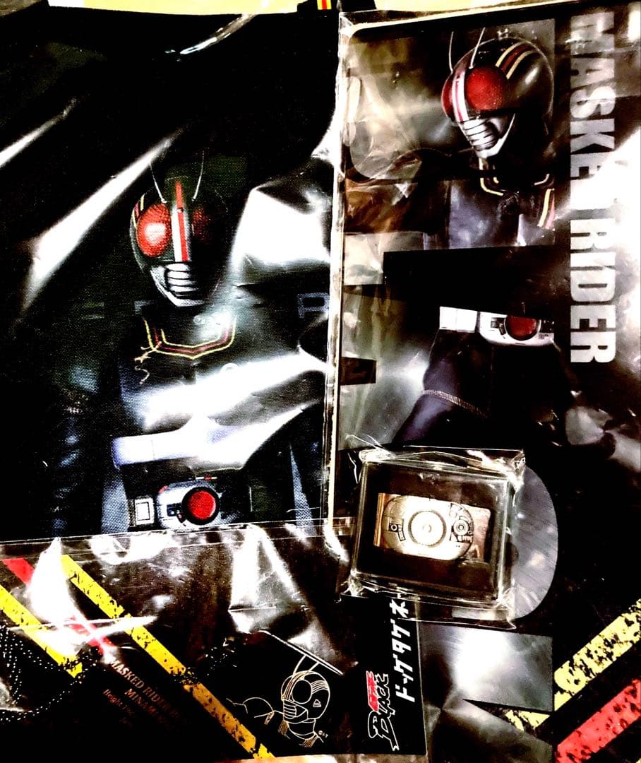 新品　ライダーストア限定　仮面ライダーBLACK 4点セット