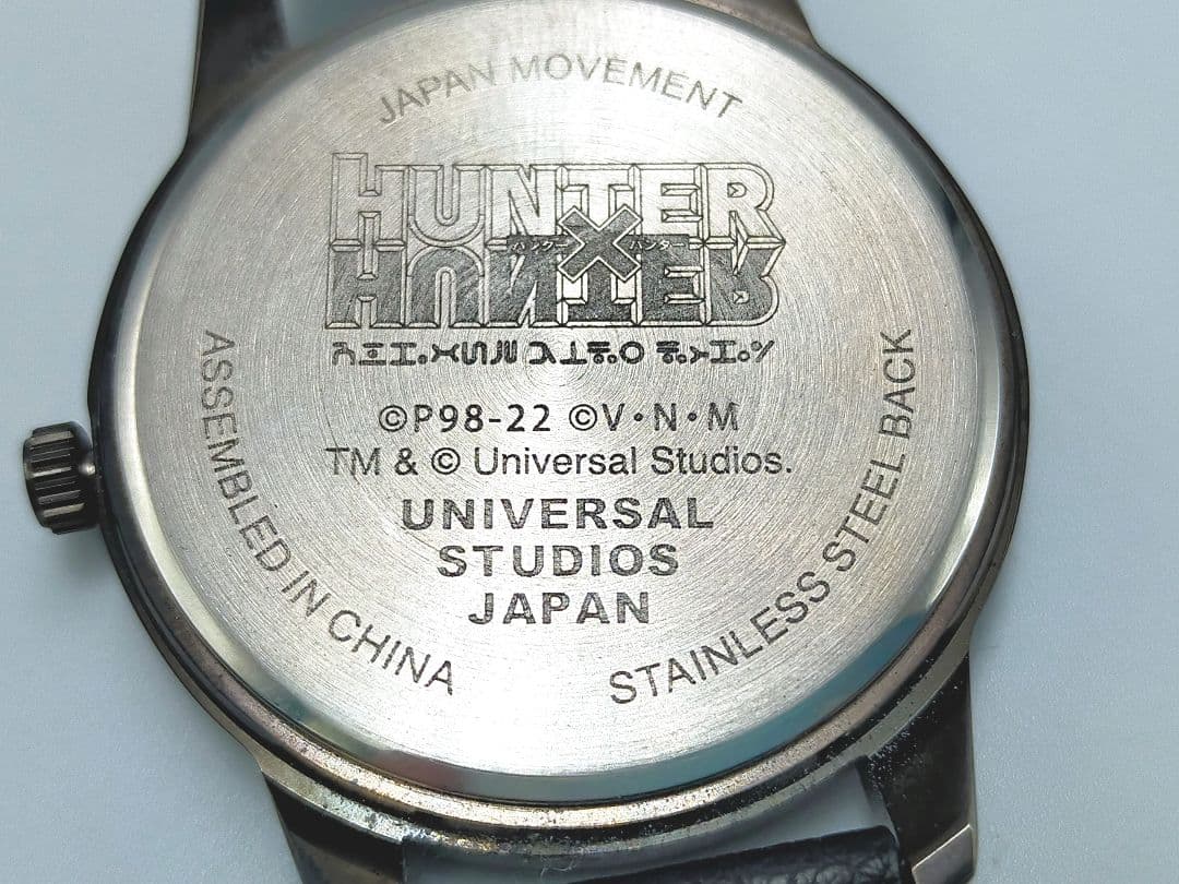 【電池交換済】USJ限定 ハンターハンター 腕時計 クロロ 幻影旅団 蜘蛛 団長