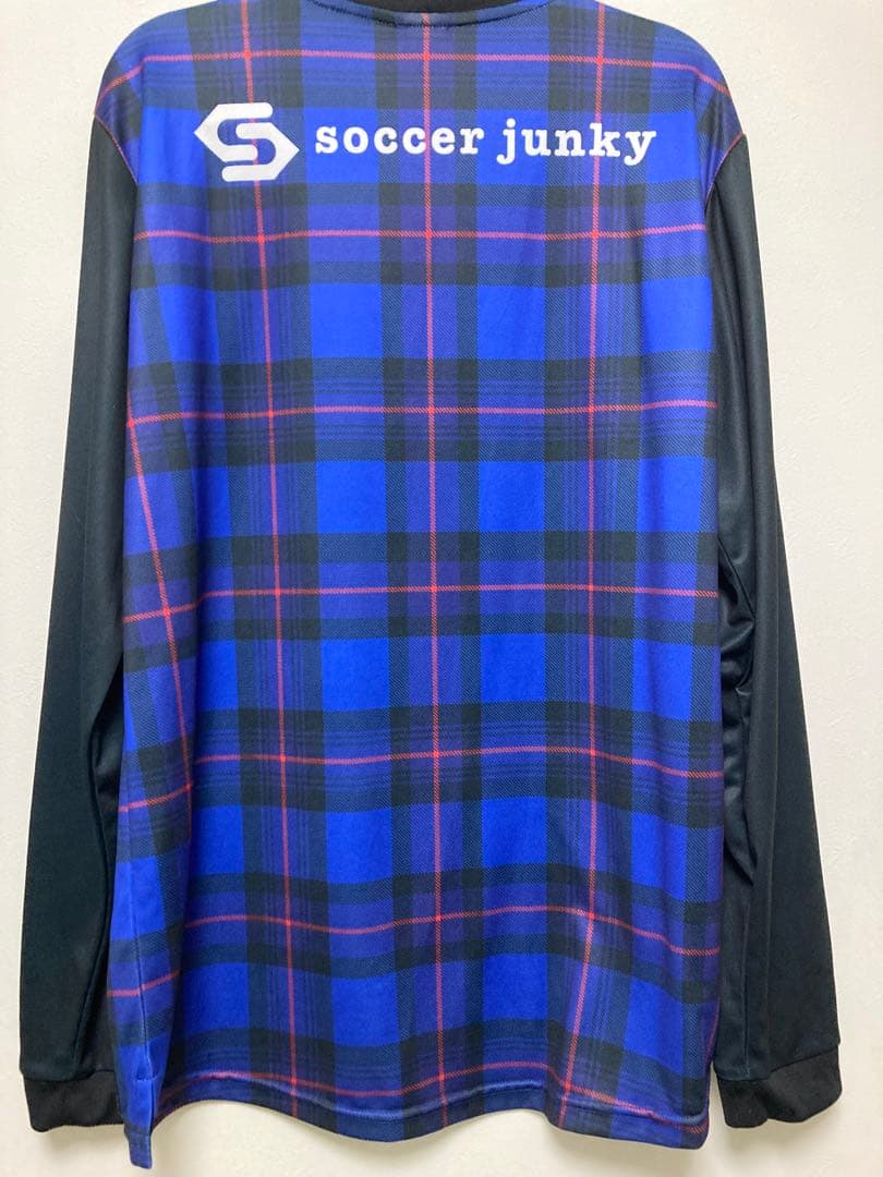 匿名配送/送料込 LISEM サッカージャンキー コラボ　長袖プラシャツ　XL