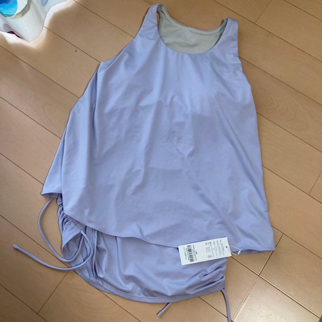 ヨガウェア　カバーフレアタンクトップ サホットヨガ LAVA