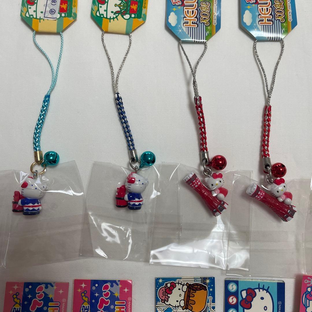 新品◆ハローキティ ご当地キティ 根付けストラップ 兵庫 18個セット◆匿名配送