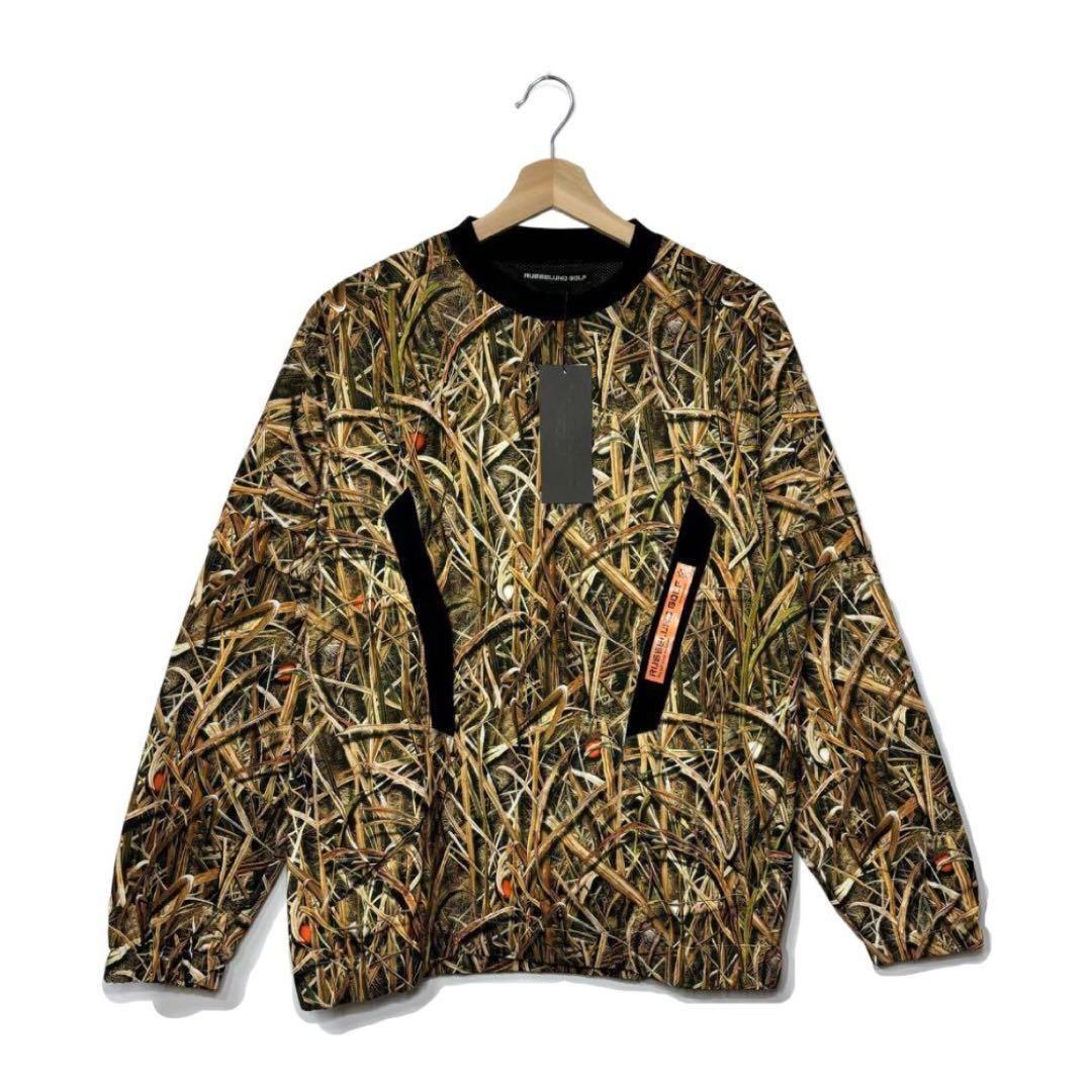 ラッセルノ 2WAY プルオーバー ブルゾン パンツ カモ セットアップ L上下