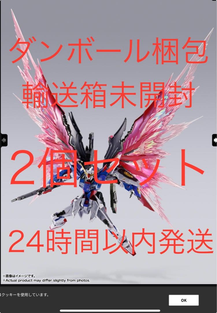 【輸送箱未開封】メタルビルド　デスティニー　フルパッケージ　2024 2個セット