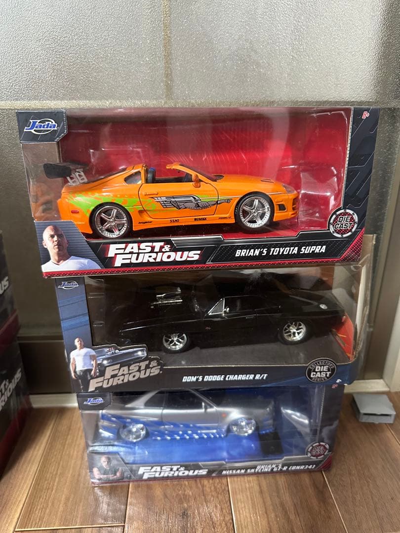 ジェイダトイズ ワイスピ ミニカー3台