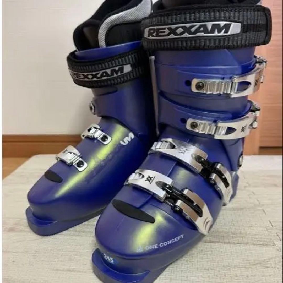 REXXAM レクザム スキーブーツ ブルー サイズ5