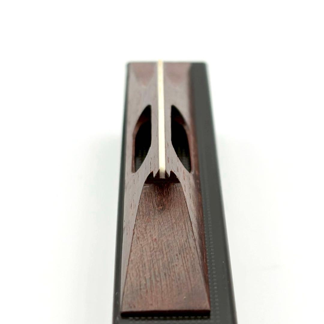 【希少】三味線 駒 入舎利紅木駒 地唄 小唄用 天然素材天 駒入れ付