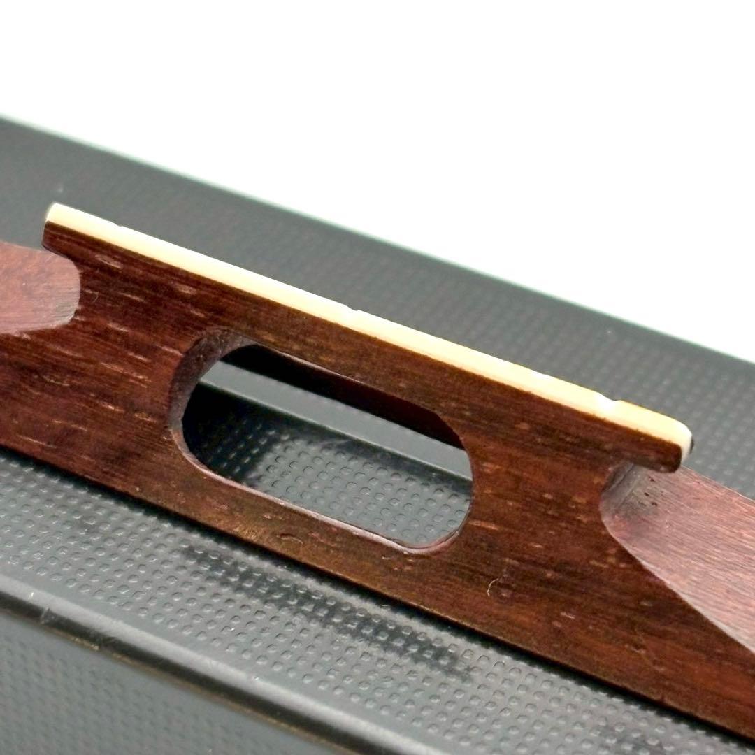 【希少】三味線 駒 入舎利紅木駒 地唄 小唄用 天然素材天 駒入れ付