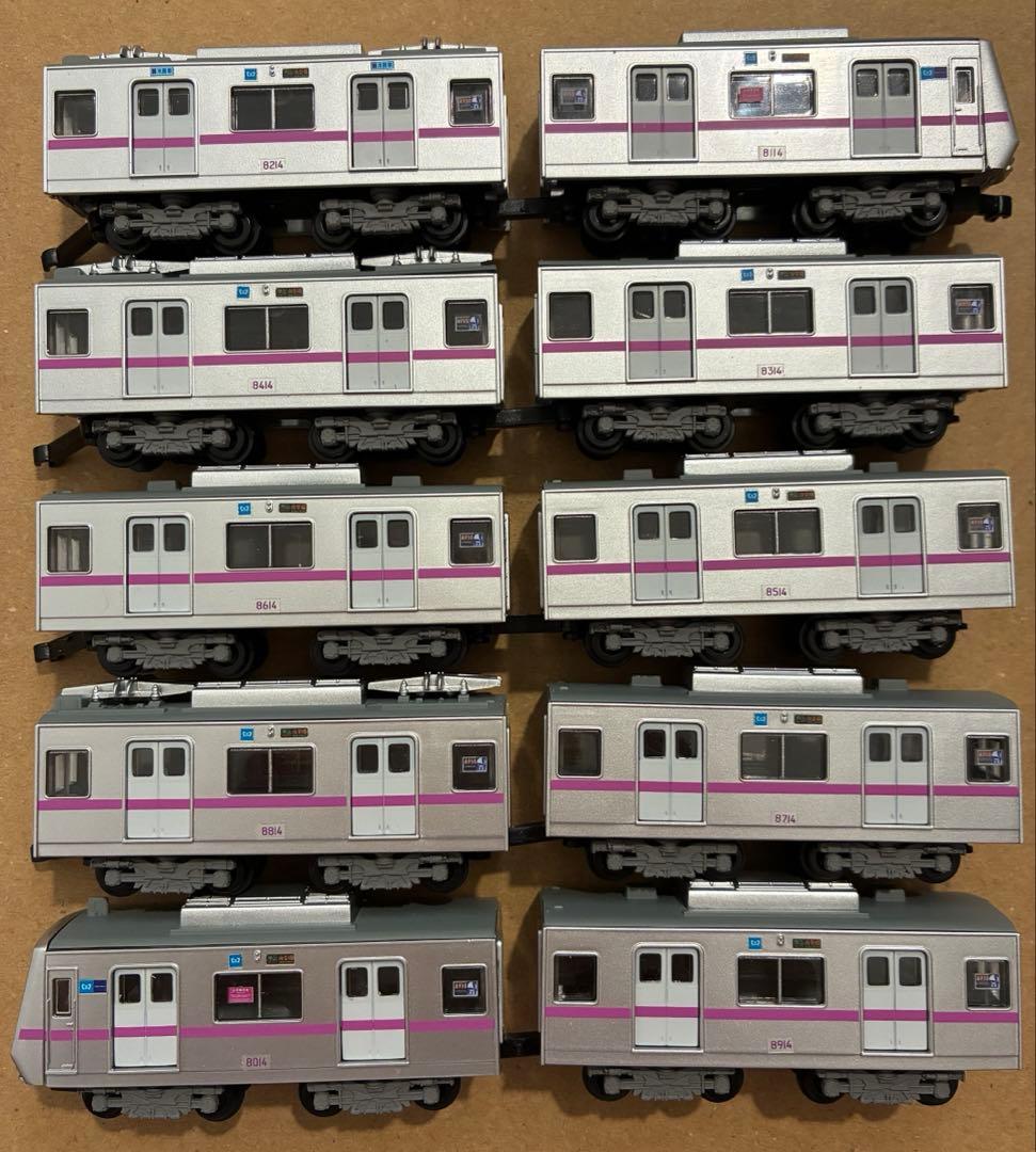 栗*様 ・Bトレ・東京メトロ半蔵門線8000系10連フル編成