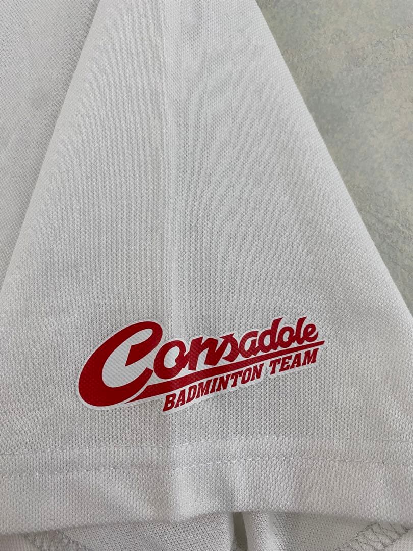 美品 YONEX 北海道コンサドーレ札幌バドミントンチーム ポロシャツ L