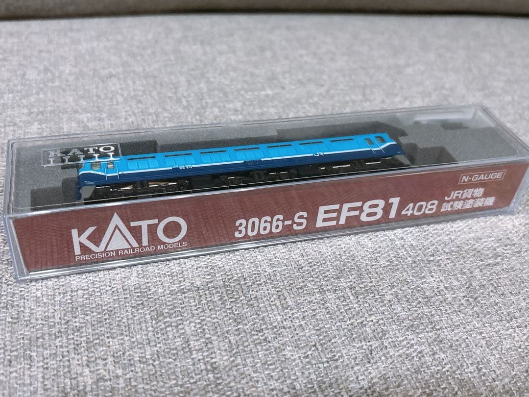新品　未開封　KATO EF81408 JR貨物試験塗装機 Nゲージ