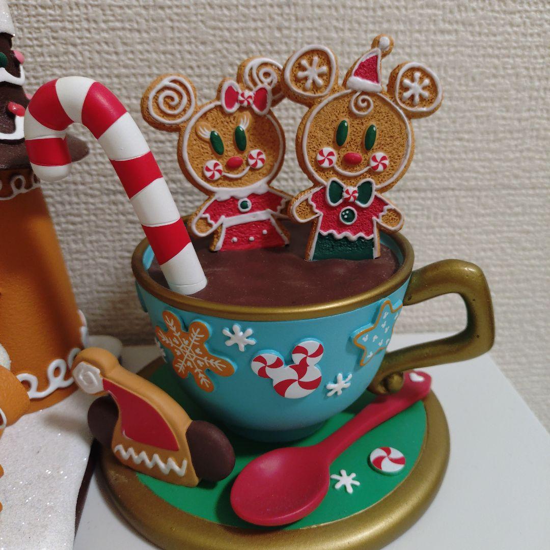 ディズニー　クリスマス　フィギュア　ジンジャーブレッドセット