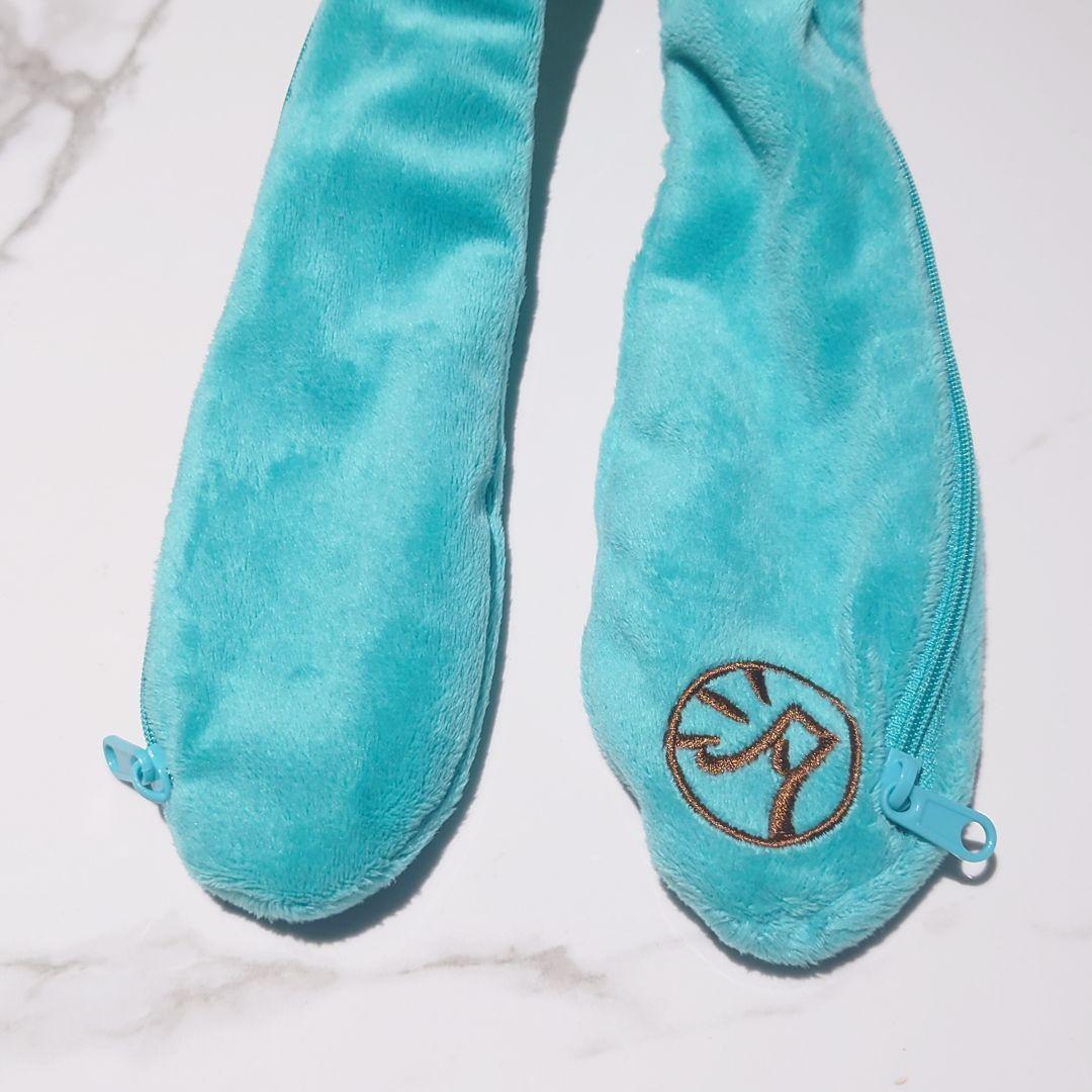 H*o様 チャックスGP 汎用うさぎ デュアルペンポーチ ターコイズブルー（ペン