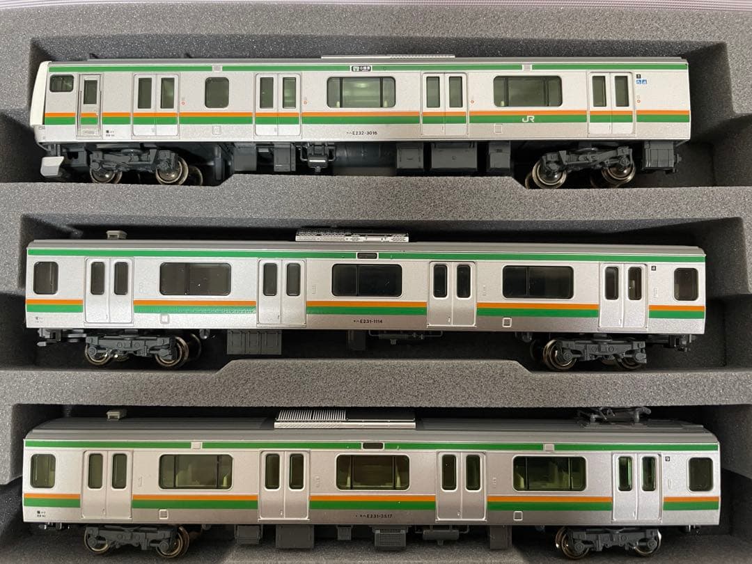 NゲージE233系.E231系混合セット【部品取りなどへ】