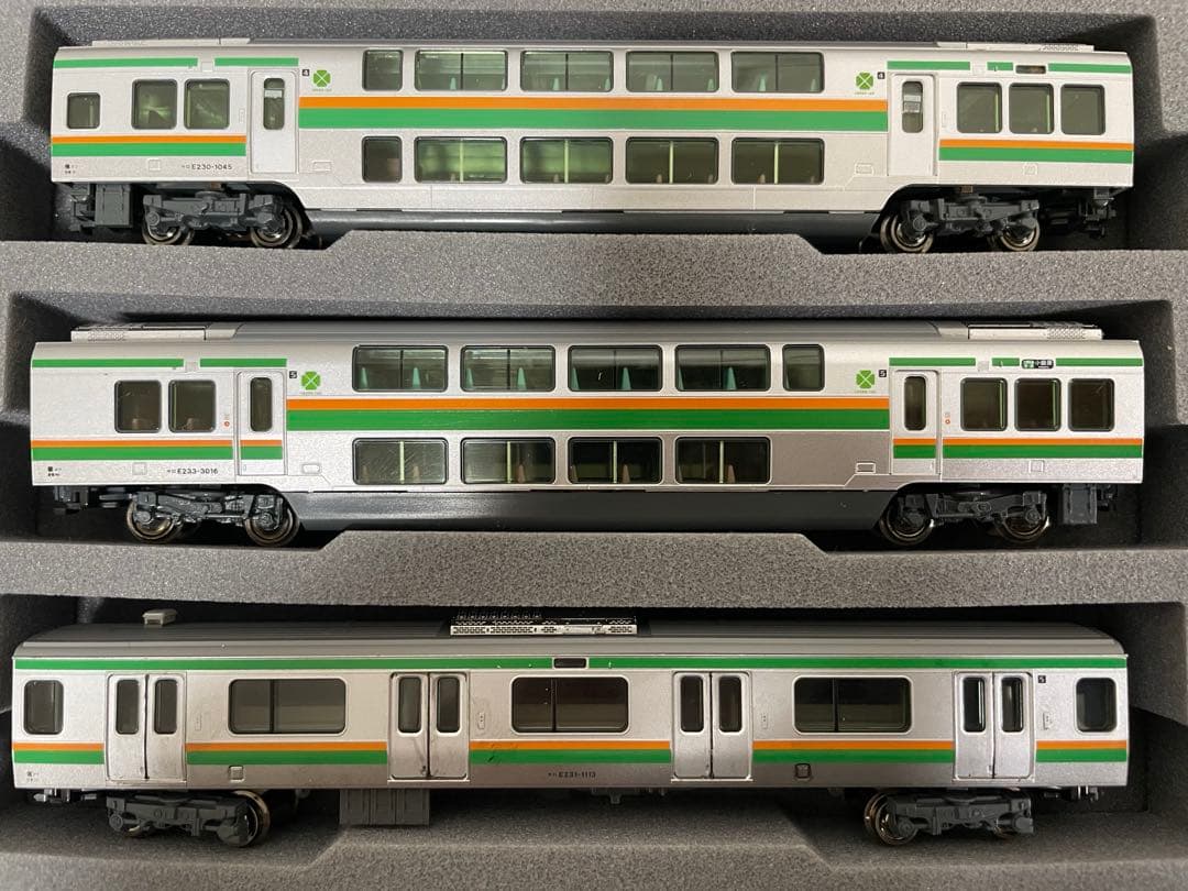 NゲージE233系.E231系混合セット【部品取りなどへ】