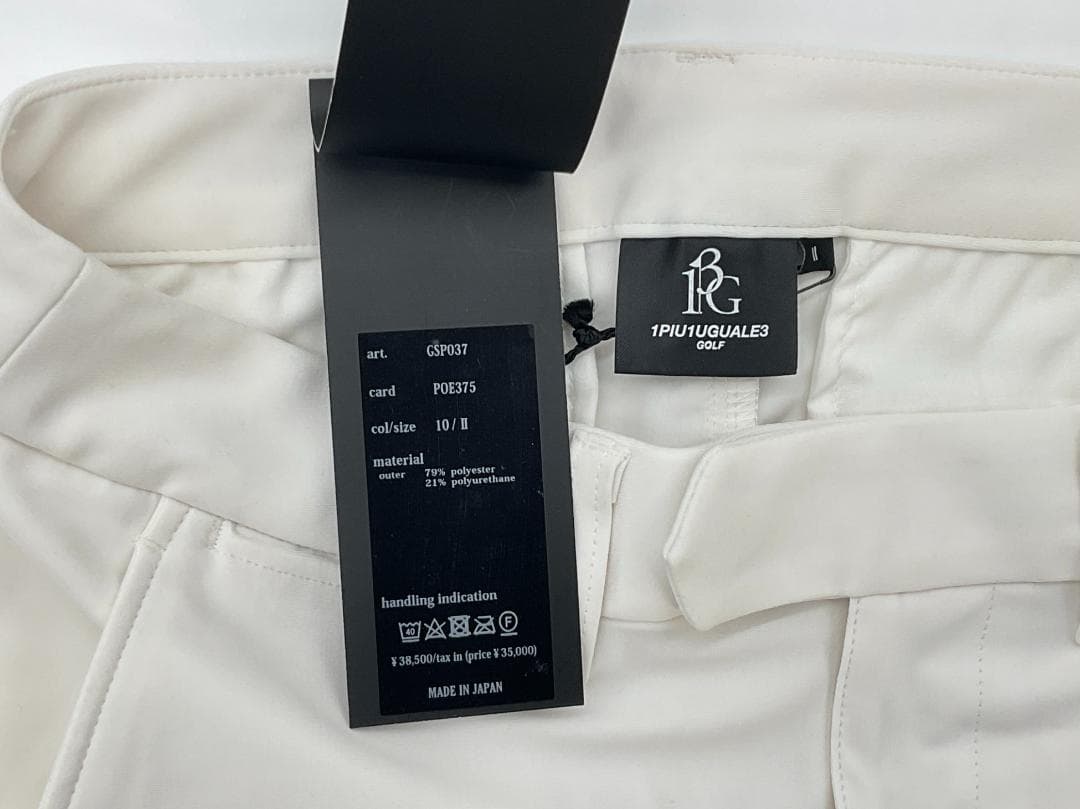 【未使用品】1PIU1UGUALE3 GOLF ロゴショーツ サイズ2