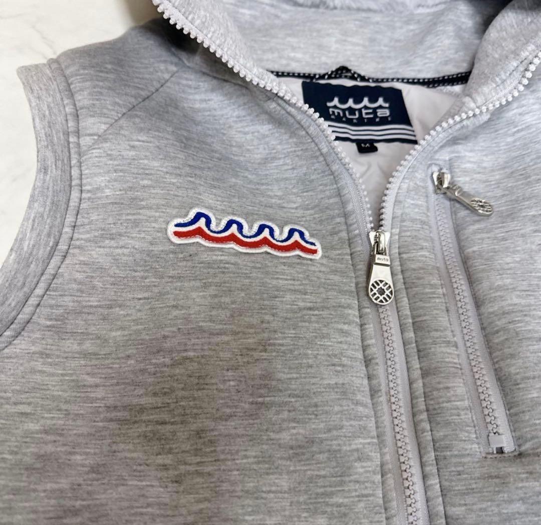 muta marine セットアップ　ボンディンググレー　ベストM パンツS