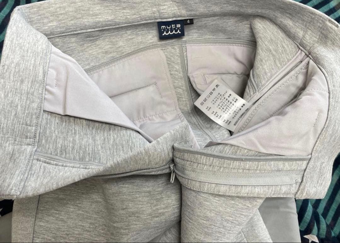 muta marine セットアップ　ボンディンググレー　ベストM パンツS