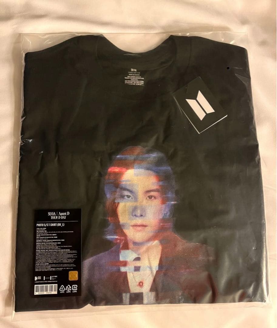 ユンギ着用 SUGA Agust D D-DAY Tシャツ US限定ver.