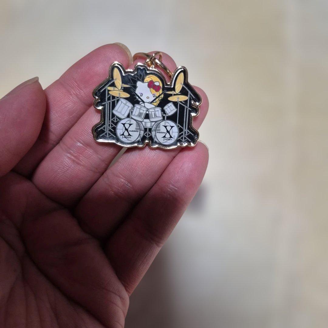 ⚠️限定品yoshikitty ドラムキーホルダー