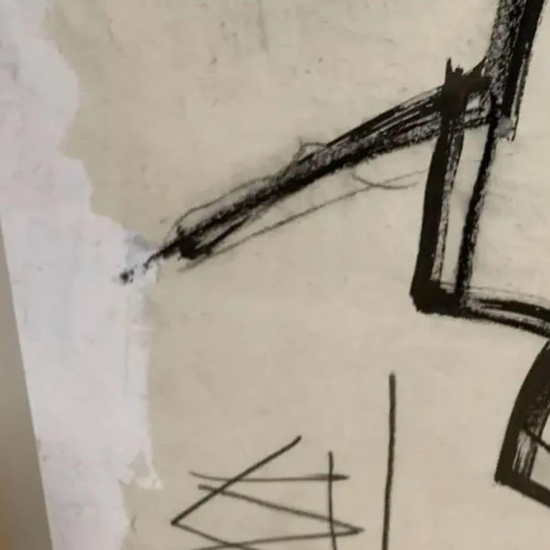 原画　サントリー広告デッサン　須田剋太