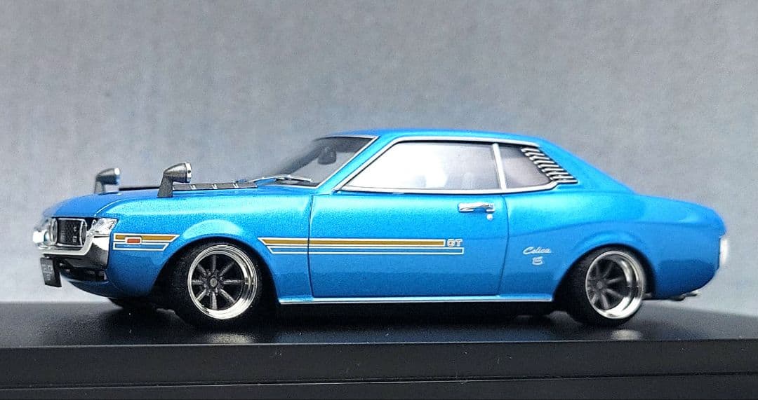 1/43　セリカ改　1600GT　ダルマセリカ　ワタナベ　アルミ製　深リム