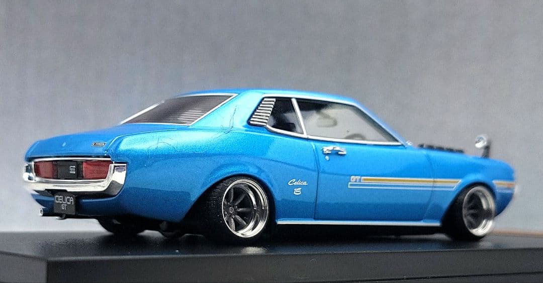 1/43　セリカ改　1600GT　ダルマセリカ　ワタナベ　アルミ製　深リム