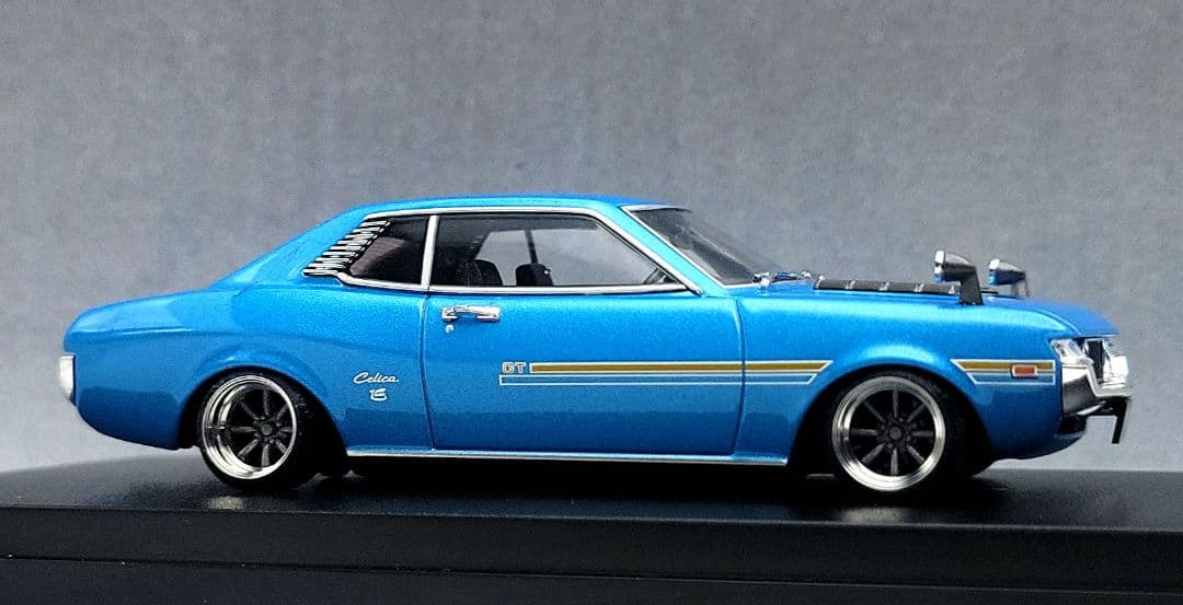 1/43　セリカ改　1600GT　ダルマセリカ　ワタナベ　アルミ製　深リム