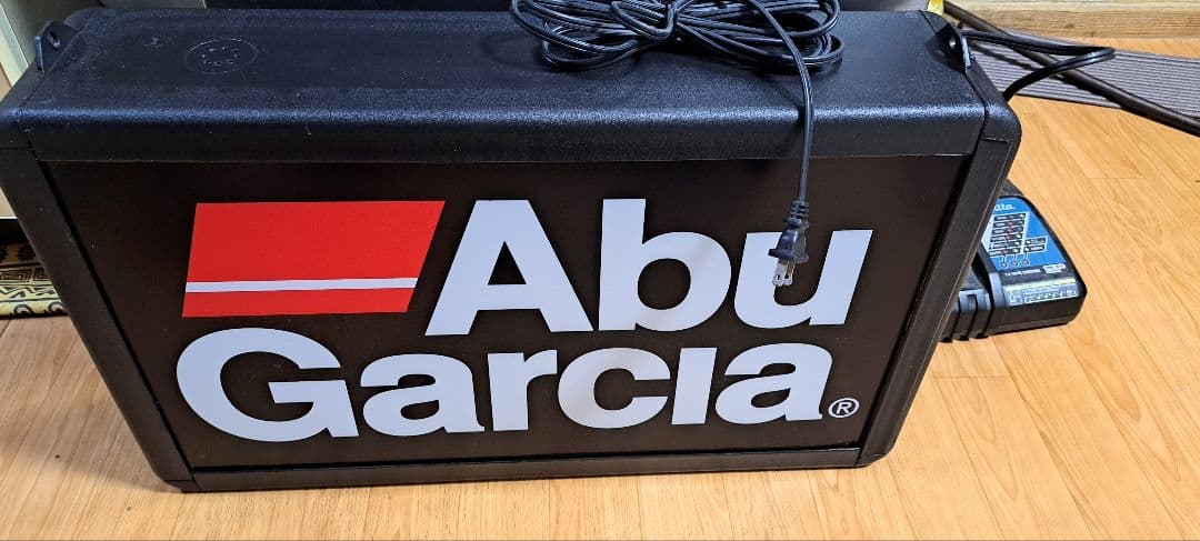 Abu Garcia 電飾看板 壁掛け ピュアフィッシング レア 非売品