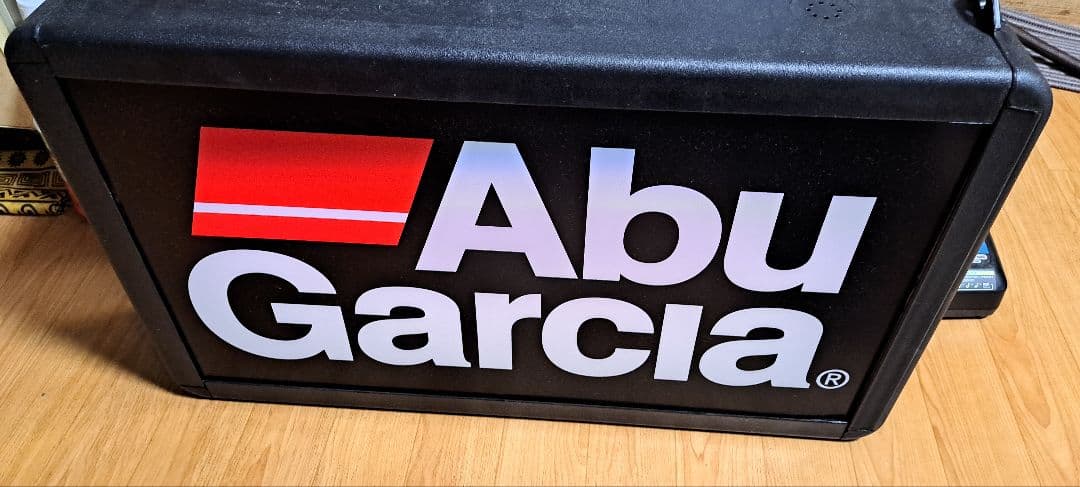 Abu Garcia 電飾看板 壁掛け ピュアフィッシング レア 非売品