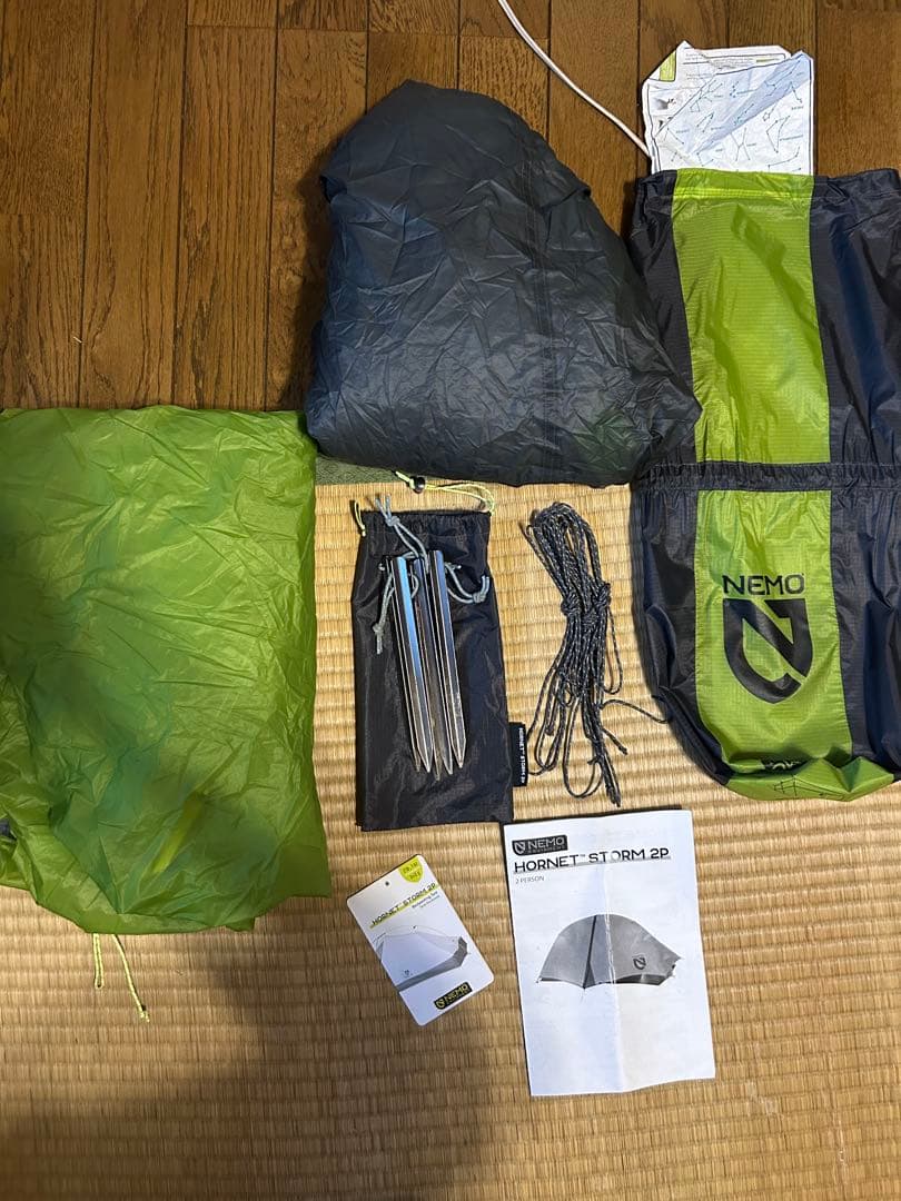 NEMO Hornet storm 2P テント