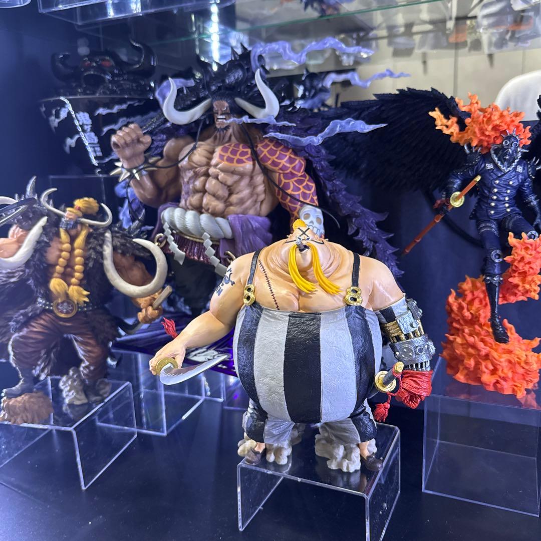 ゆぬワンピース 百獣海賊団 カイドウ 大看板フィギィアセット