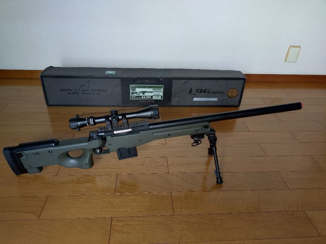 専用で値下げ　東京マルイL96AWS O.D.STOCK