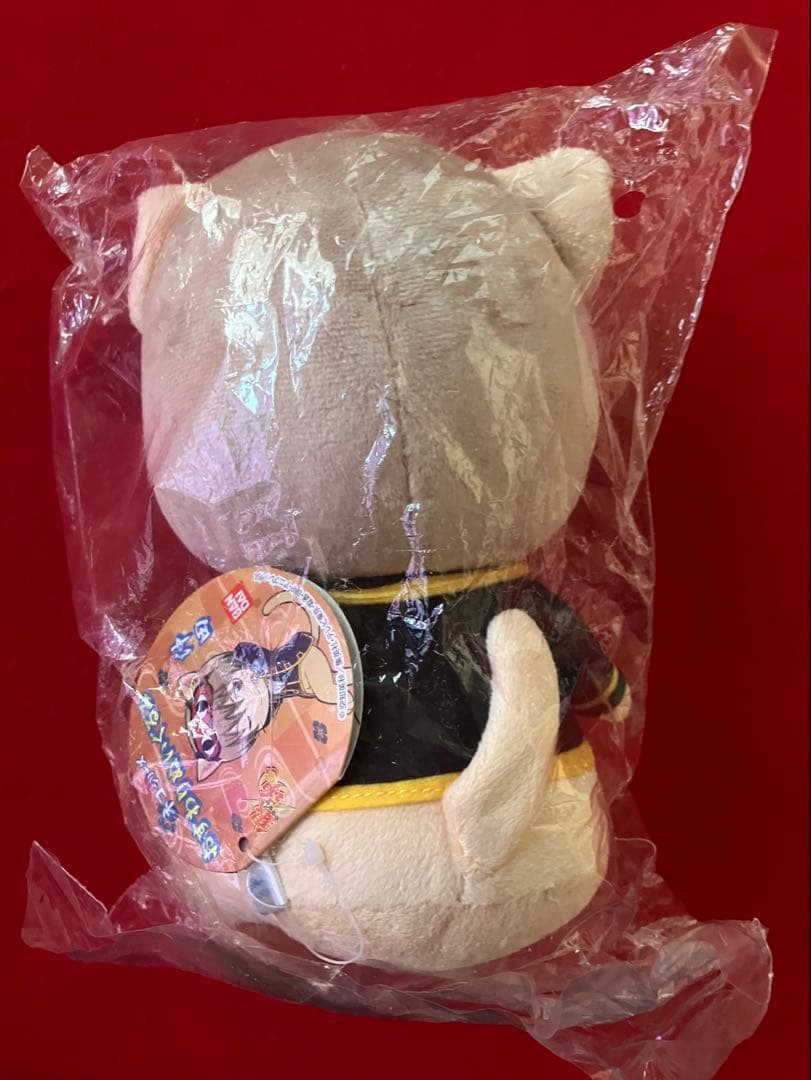 銀魂　沖田　ネコシリーズおすわりぬいぐるみ　ぬいぐるみクッションS 日本昔話