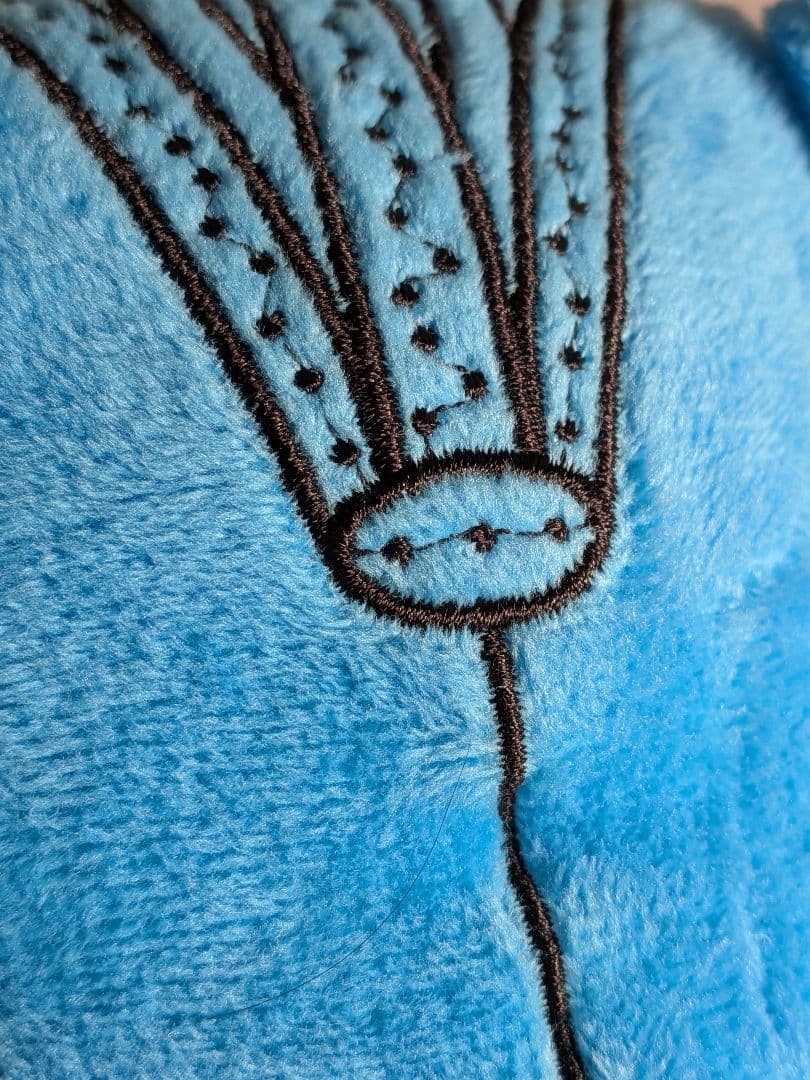 新品青いカバぬいぐるみ大サイズ１ルーブル美術館グッズ　古代エジプト　幸運