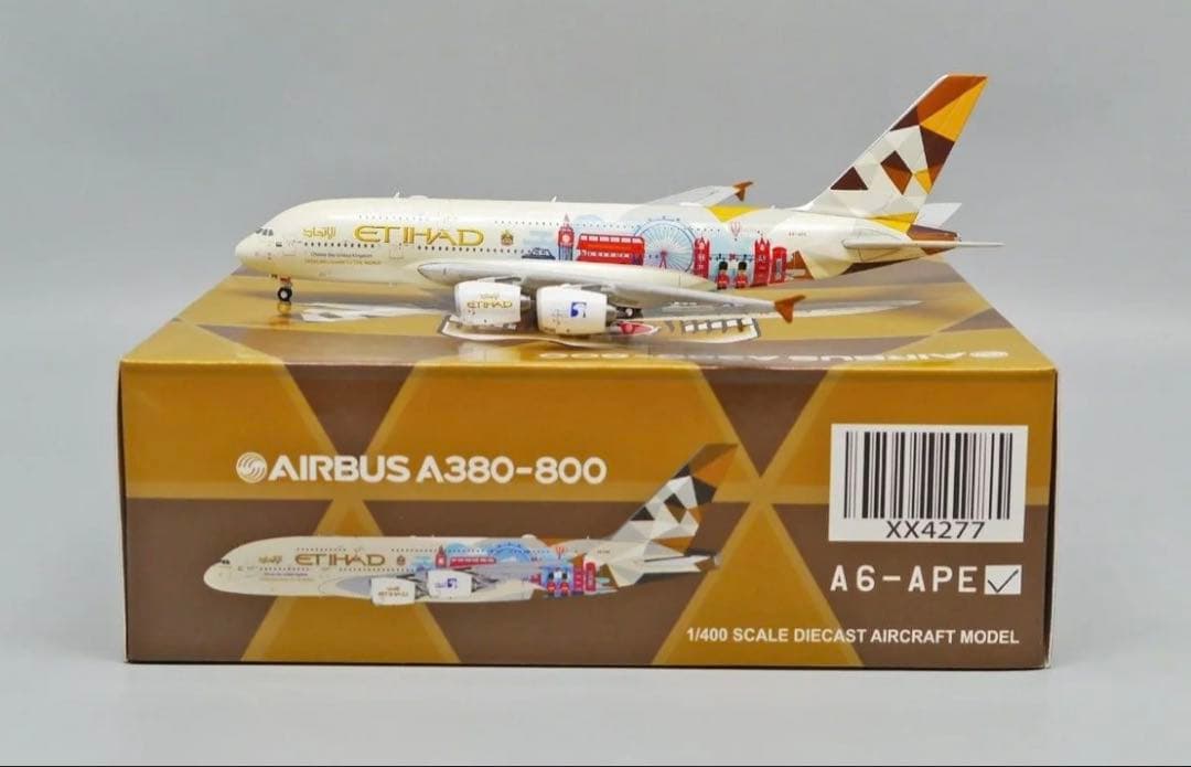 Jcwings エティハド航空 A380 A6-APE 1/400