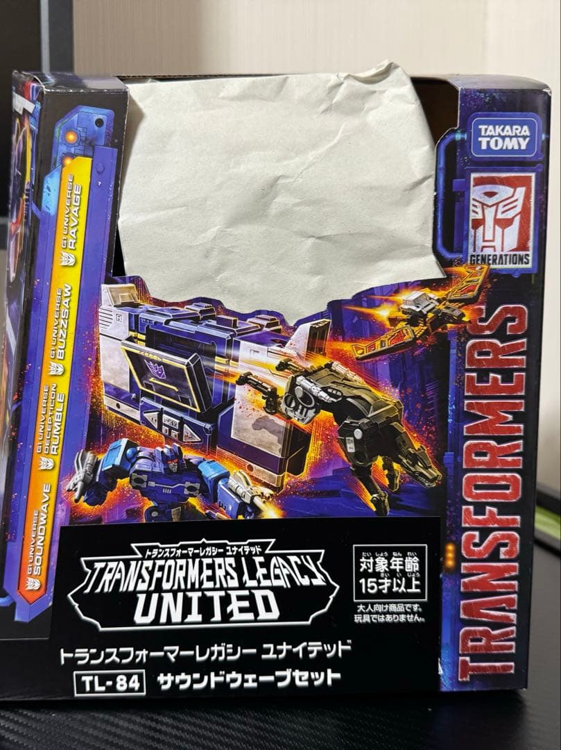 レガシー TL-84 サウンドウェーブセット トランスフォーマー