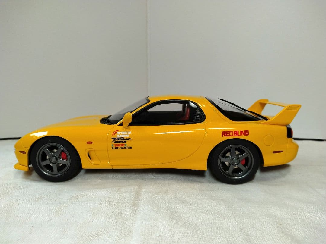 1000台限定　京商　1/18　頭文字D　新劇場版　マツダ　RX-7 FD3S
