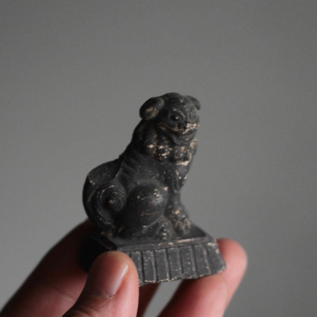 土人形 獅子 古道具 アンティーク 民芸 郷土人形