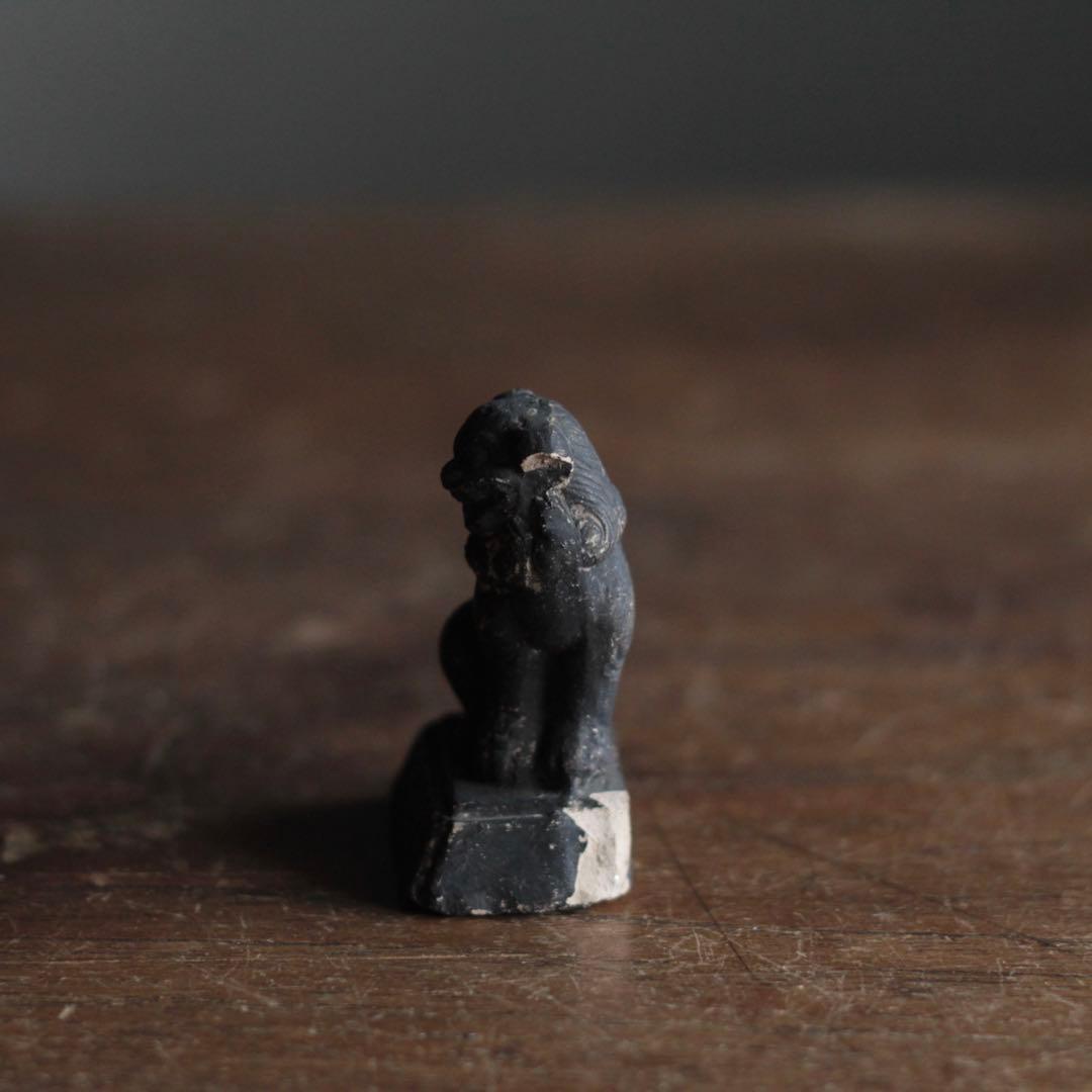 土人形 獅子 古道具 アンティーク 民芸 郷土人形