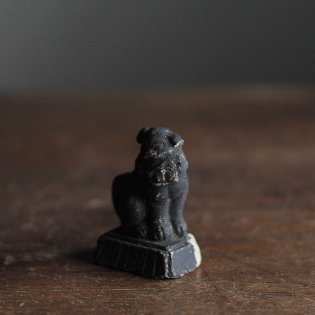 土人形 獅子 古道具 アンティーク 民芸 郷土人形