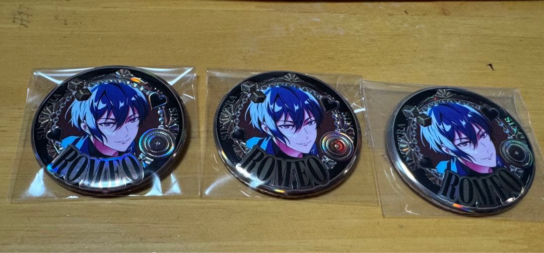 東京ディバンカー　東ディバ　缶バッジ　ロミオ