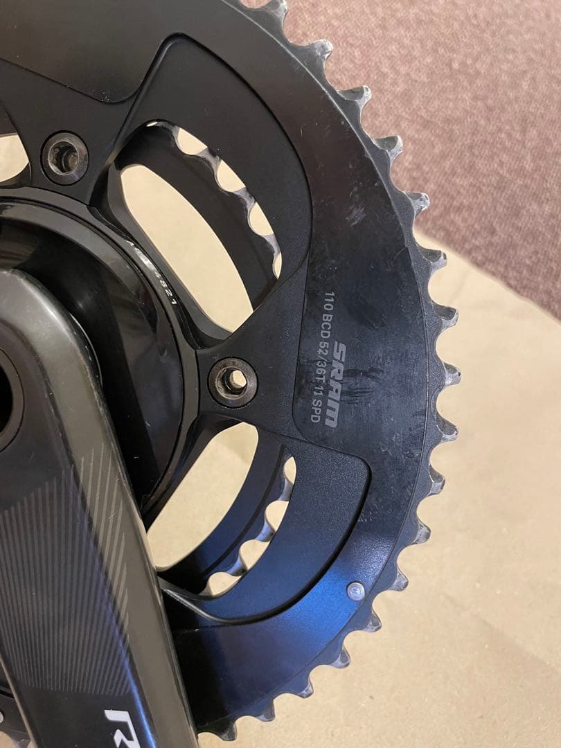 Quarq DZero × SRAM RED eTap クランクセット