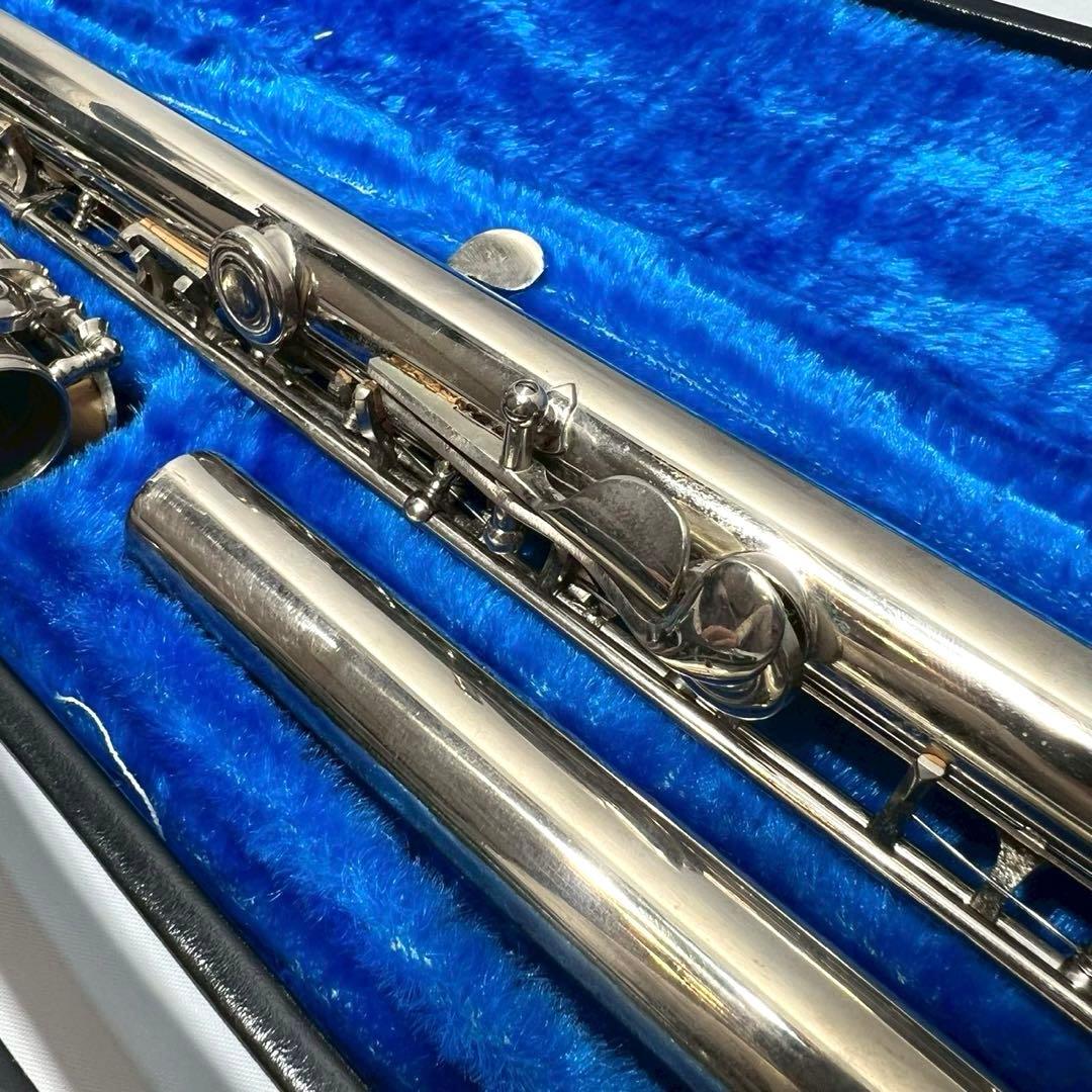 【音出し確認済み】 フルート 本体 ハードケース付 現状品 初心者向け 練習用